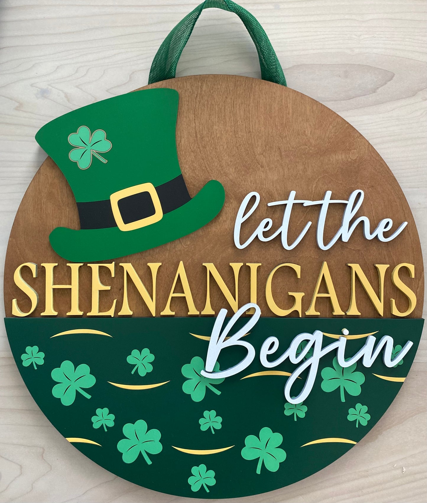 St. Patrick’s Day Door Hanger
