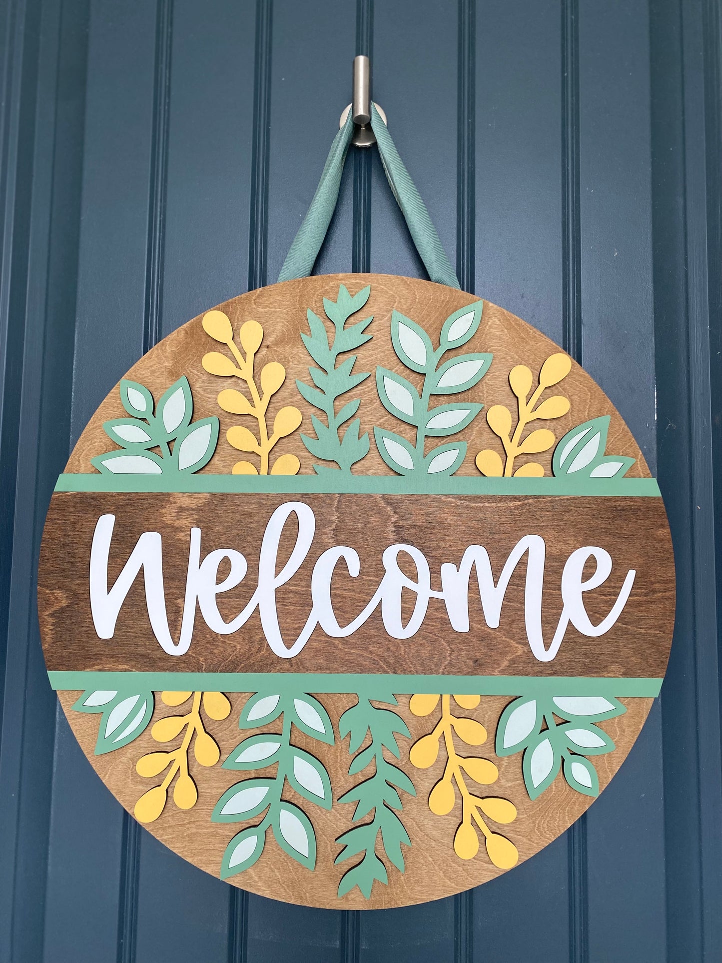 Spring Into Spring Door Hanger