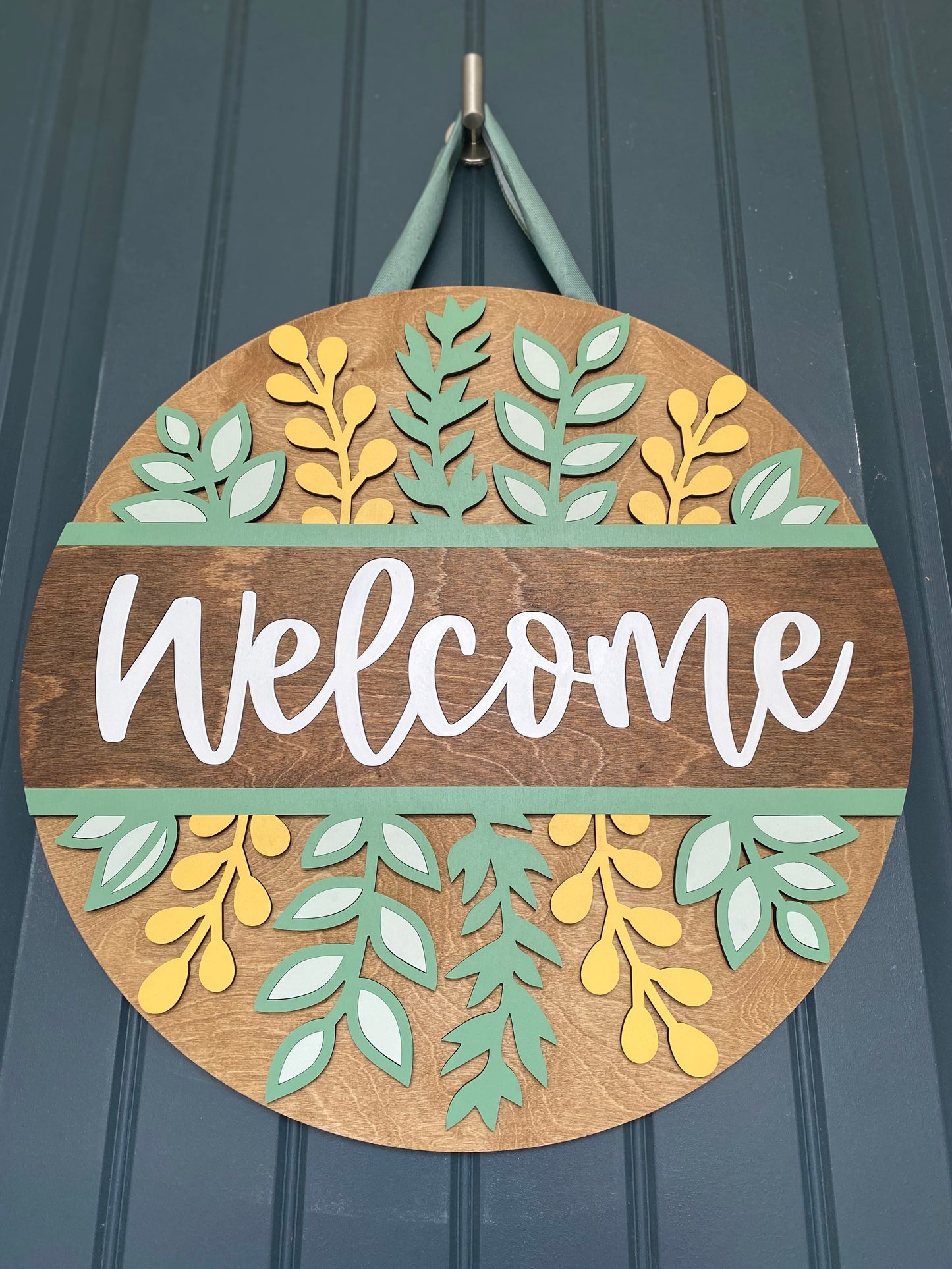 Spring Into Spring Door Hanger