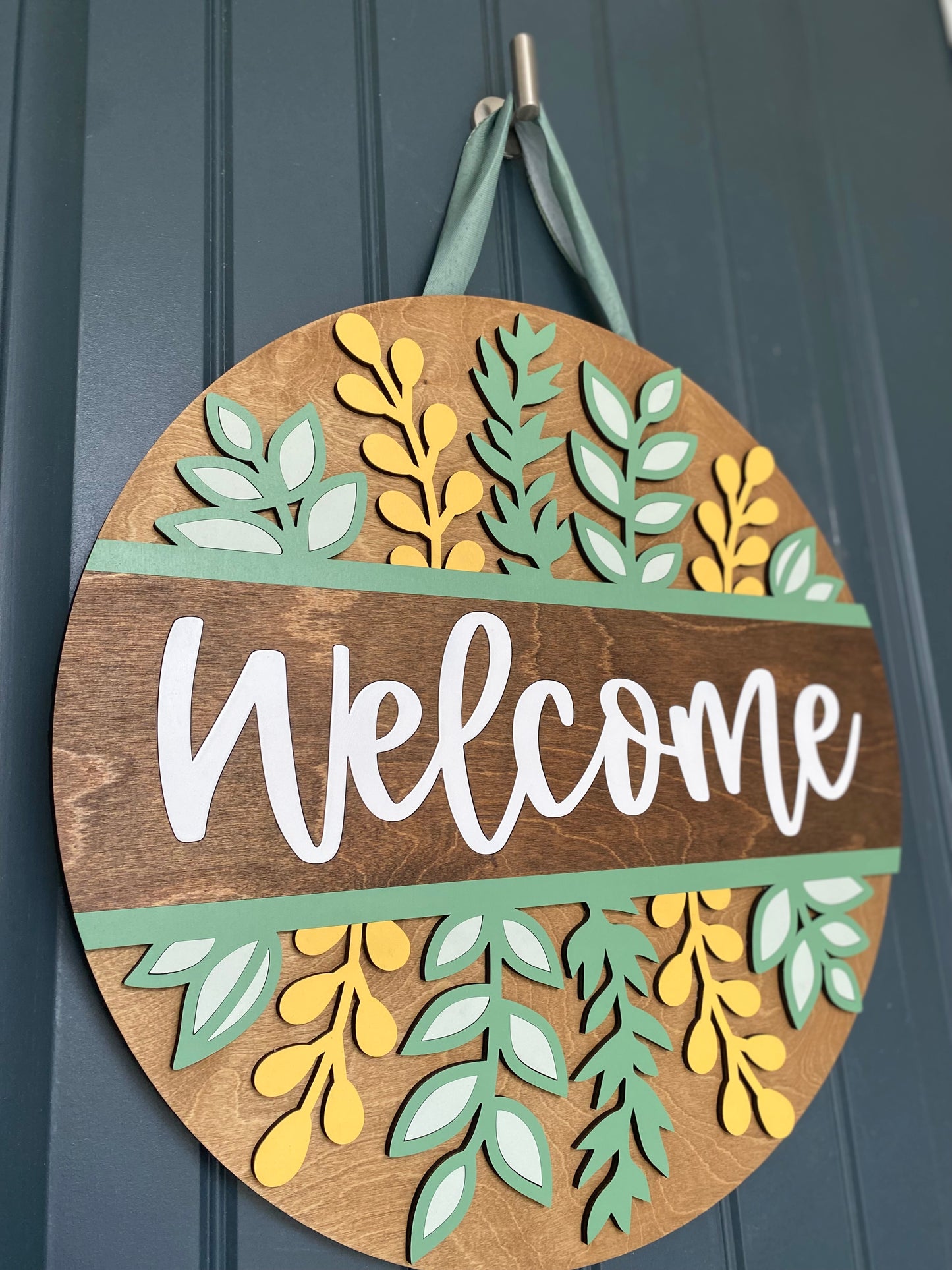 Spring Into Spring Door Hanger