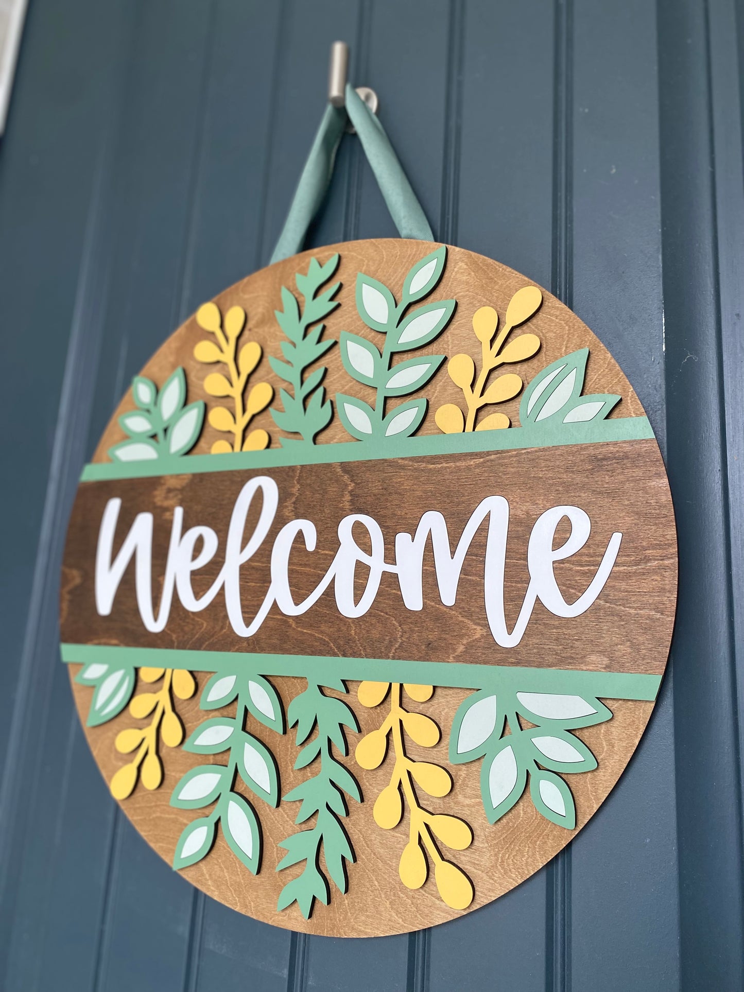 Spring Into Spring Door Hanger