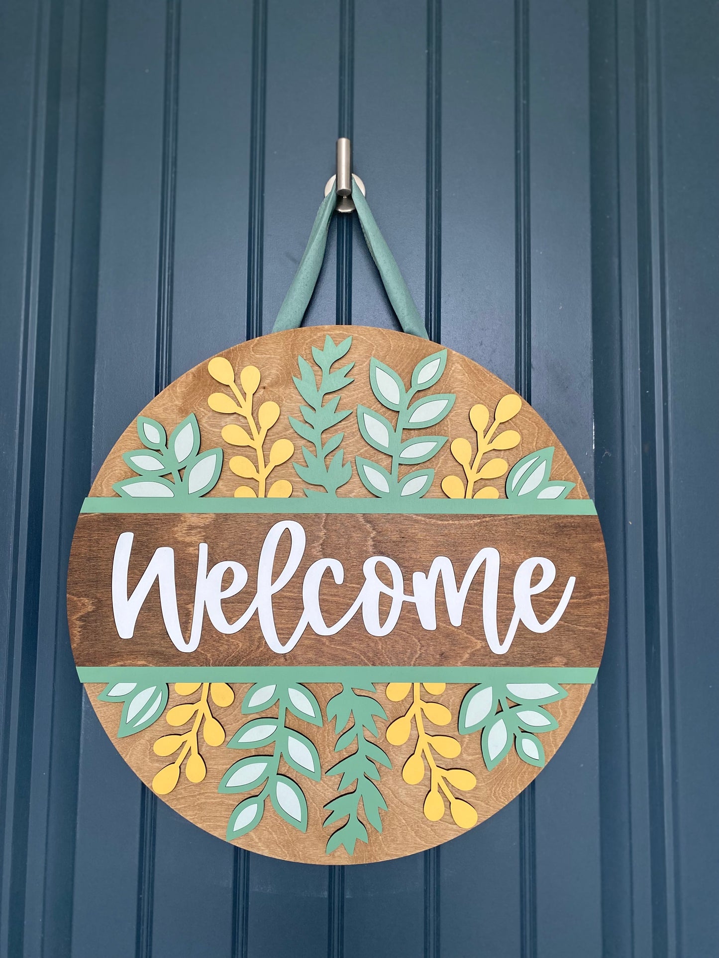 Spring Into Spring Door Hanger