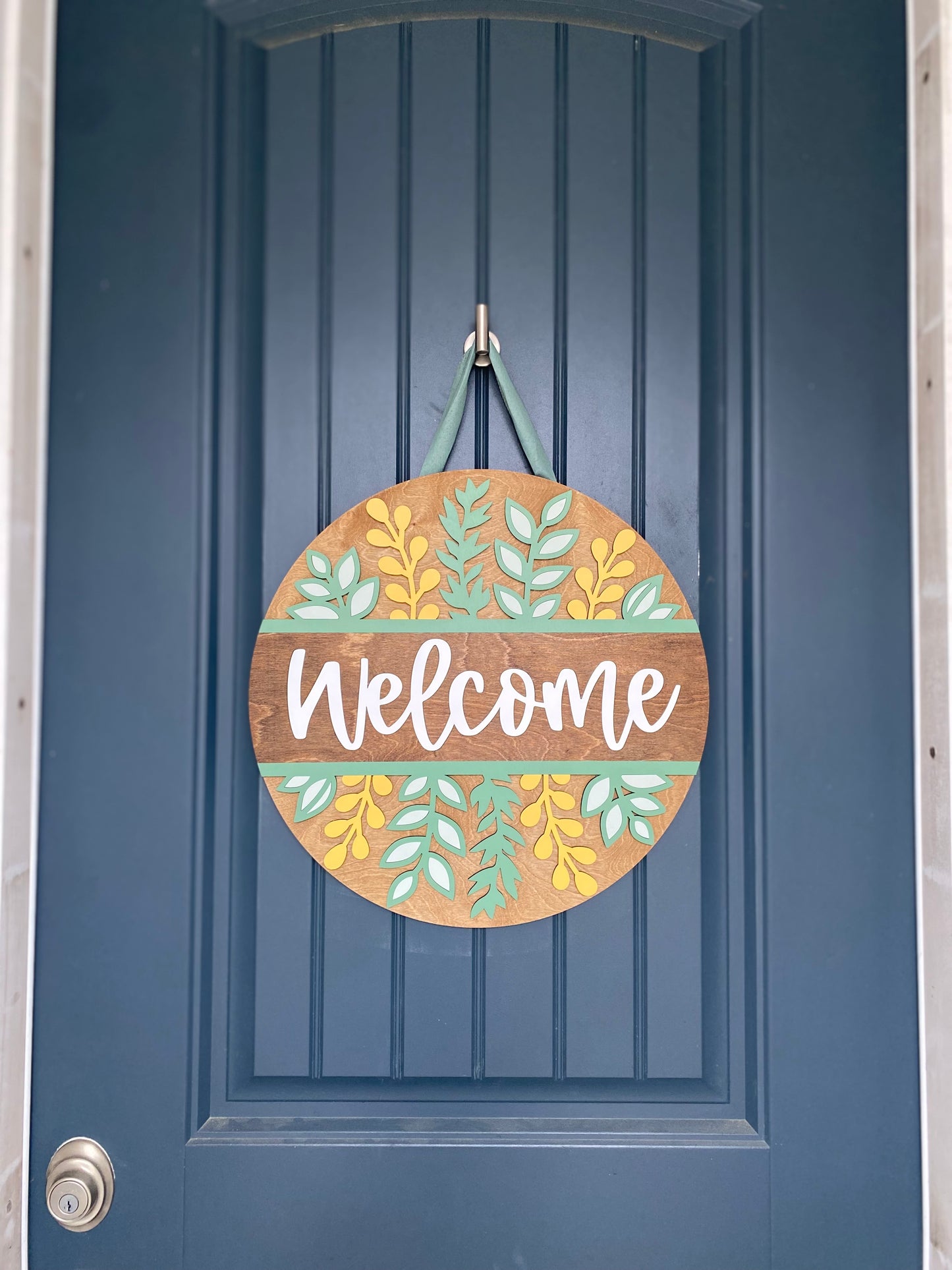 Spring Into Spring Door Hanger