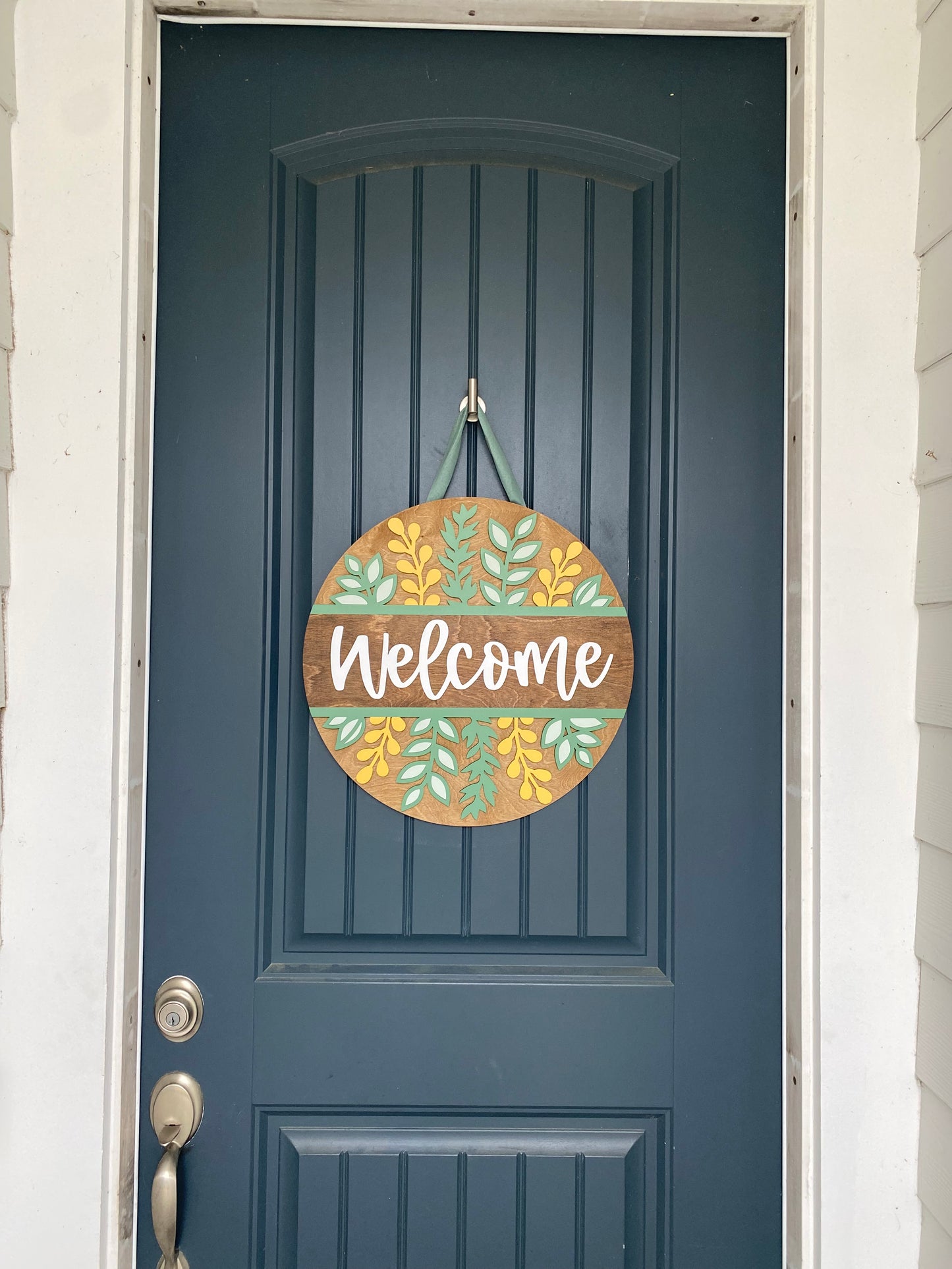 Spring Into Spring Door Hanger