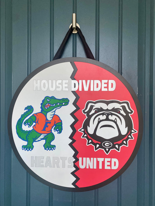 House Divided Door Hanger