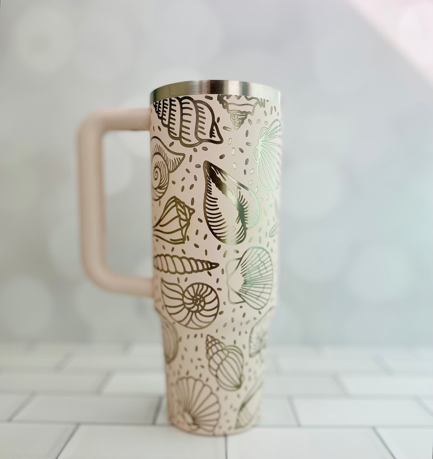 40oz Shell Yeah Tumbler