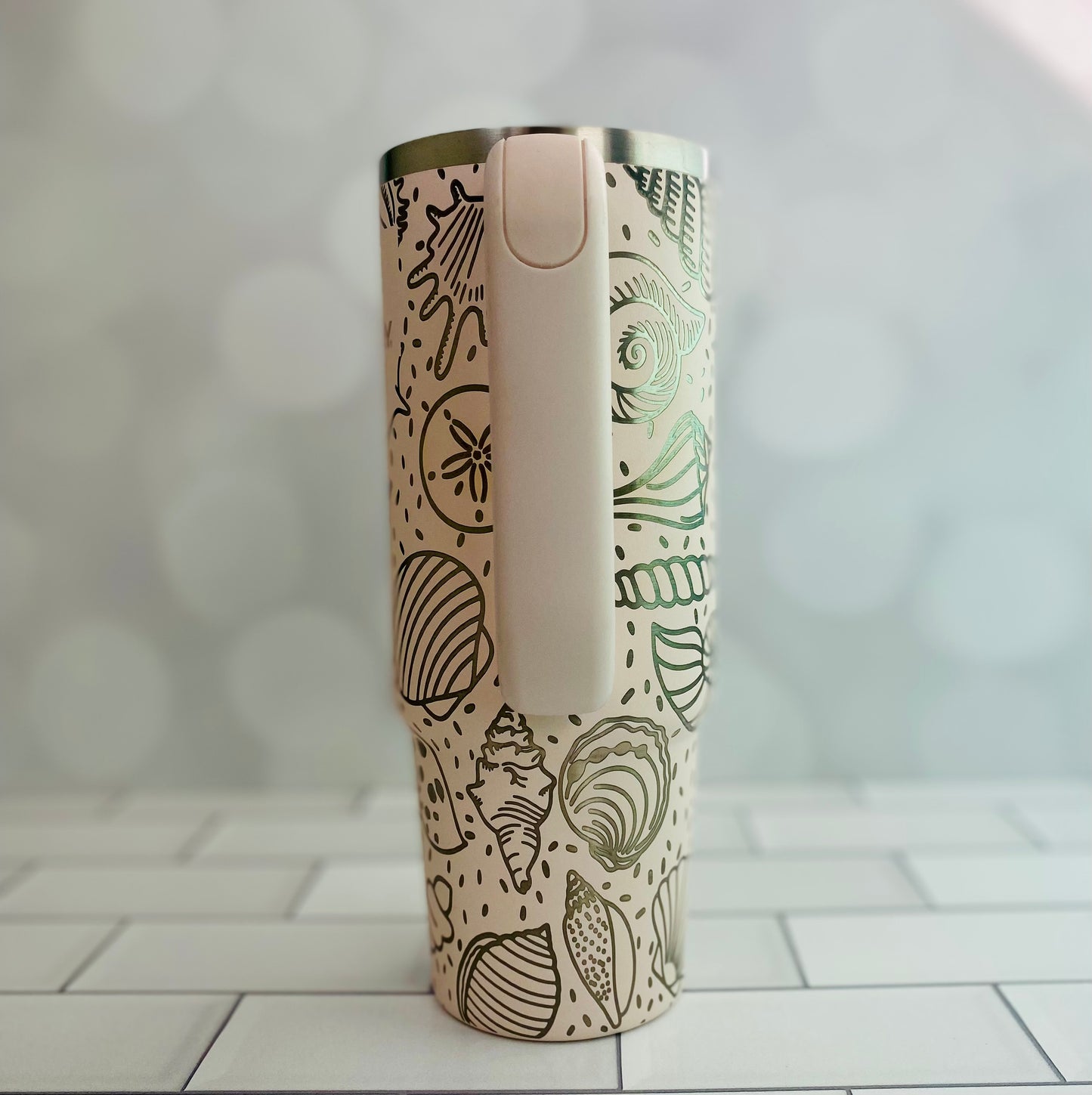 40oz Shell Yeah Tumbler