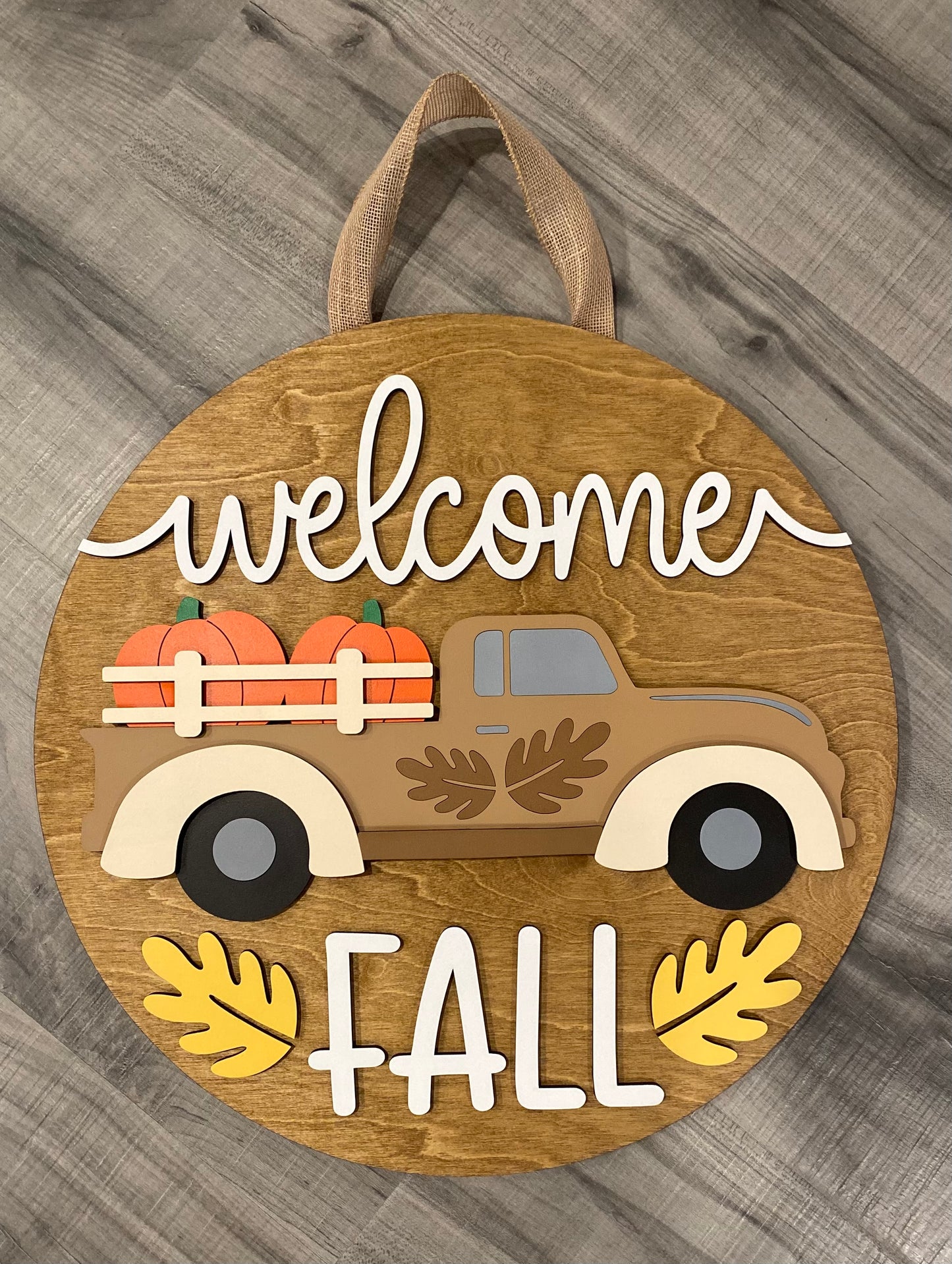 Falling for Farmstyle Door Hanger