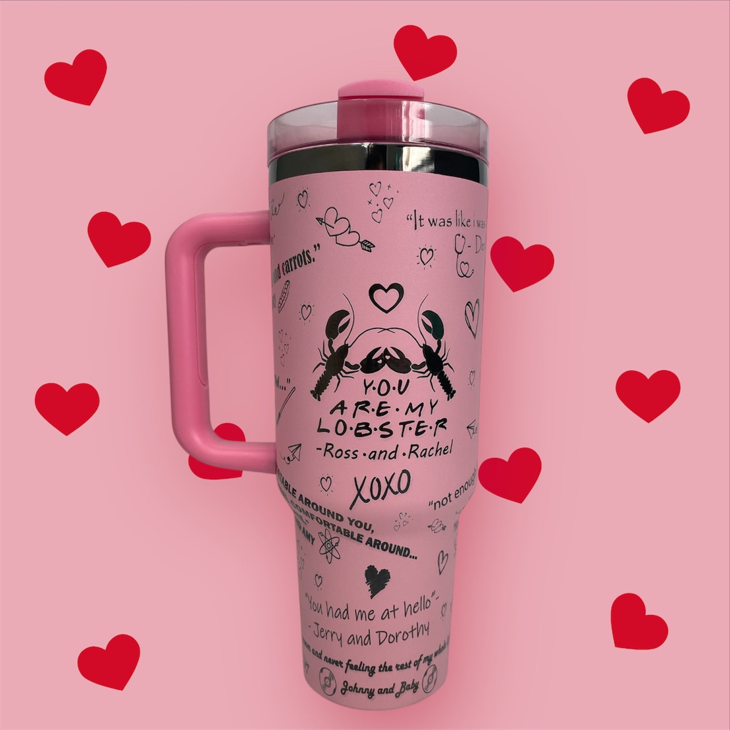 40oz Hollywood Love Tumbler