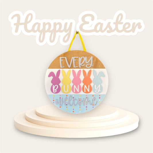Every Bunny Welcome Door Hanger