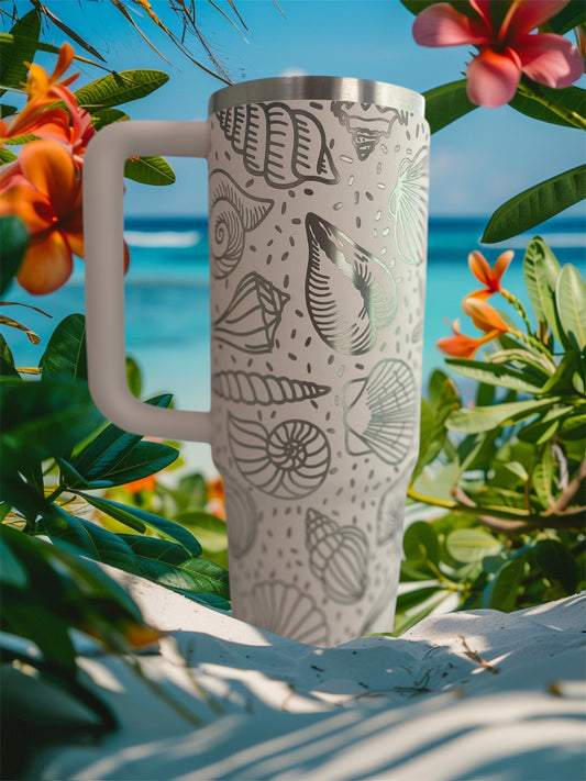 40oz Shell Yeah Tumbler