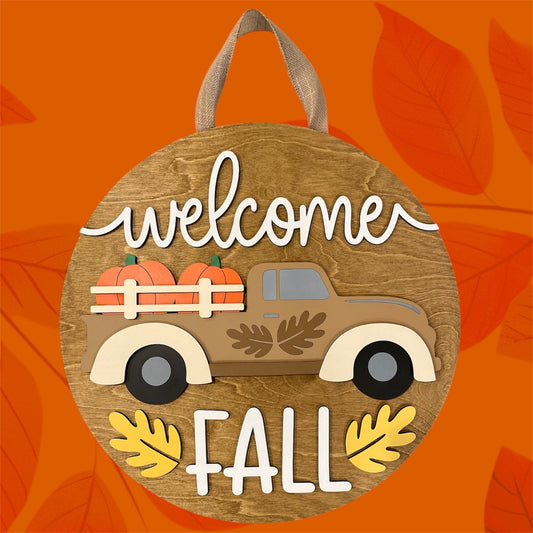 Falling for Farmstyle Door Hanger