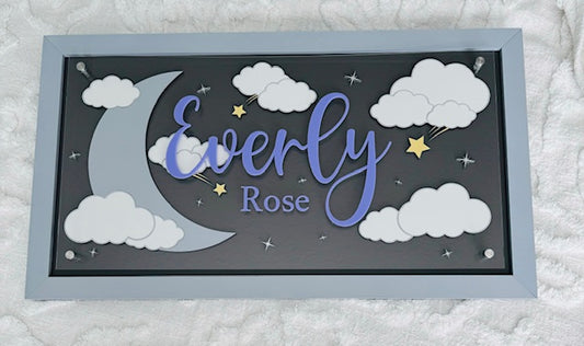 Personalized Nursery Wall Sign