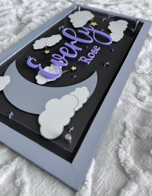Personalized Nursery Wall Sign