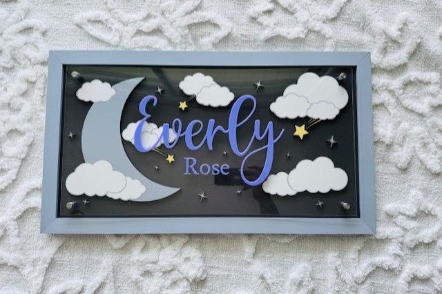 Personalized Nursery Wall Sign