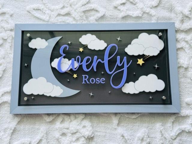 Personalized Nursery Wall Sign