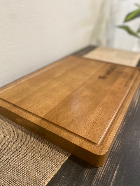 Farmhouse Acacia Charcuterie Board