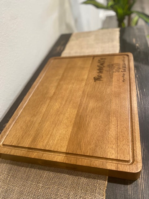 Farmhouse Acacia Charcuterie Board