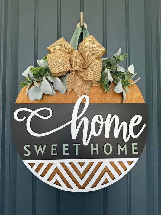Home Sweet Home Door Hanger