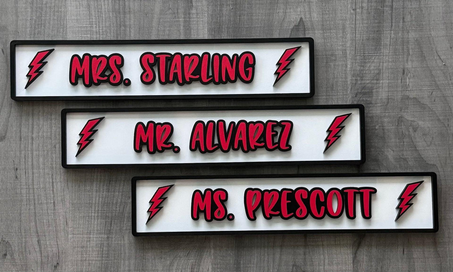 Personalized Name Plates
