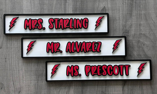 Personalized Name Plates