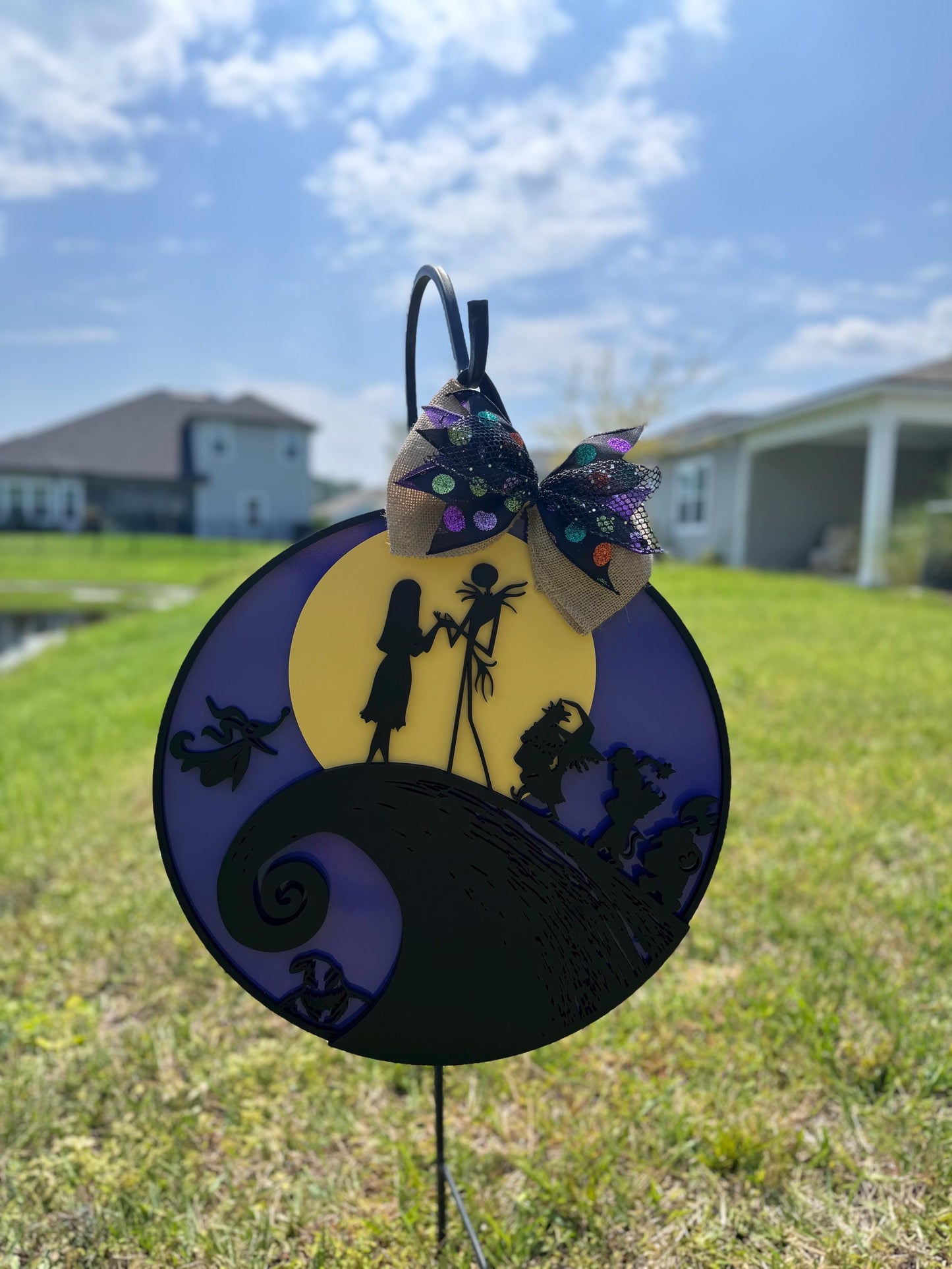Nightmare Before Christmas Door Hanger