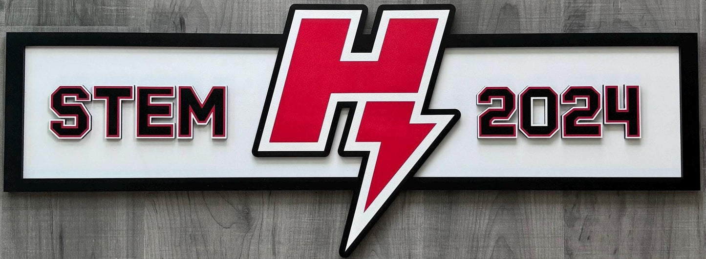 School Spirit Wall Sign