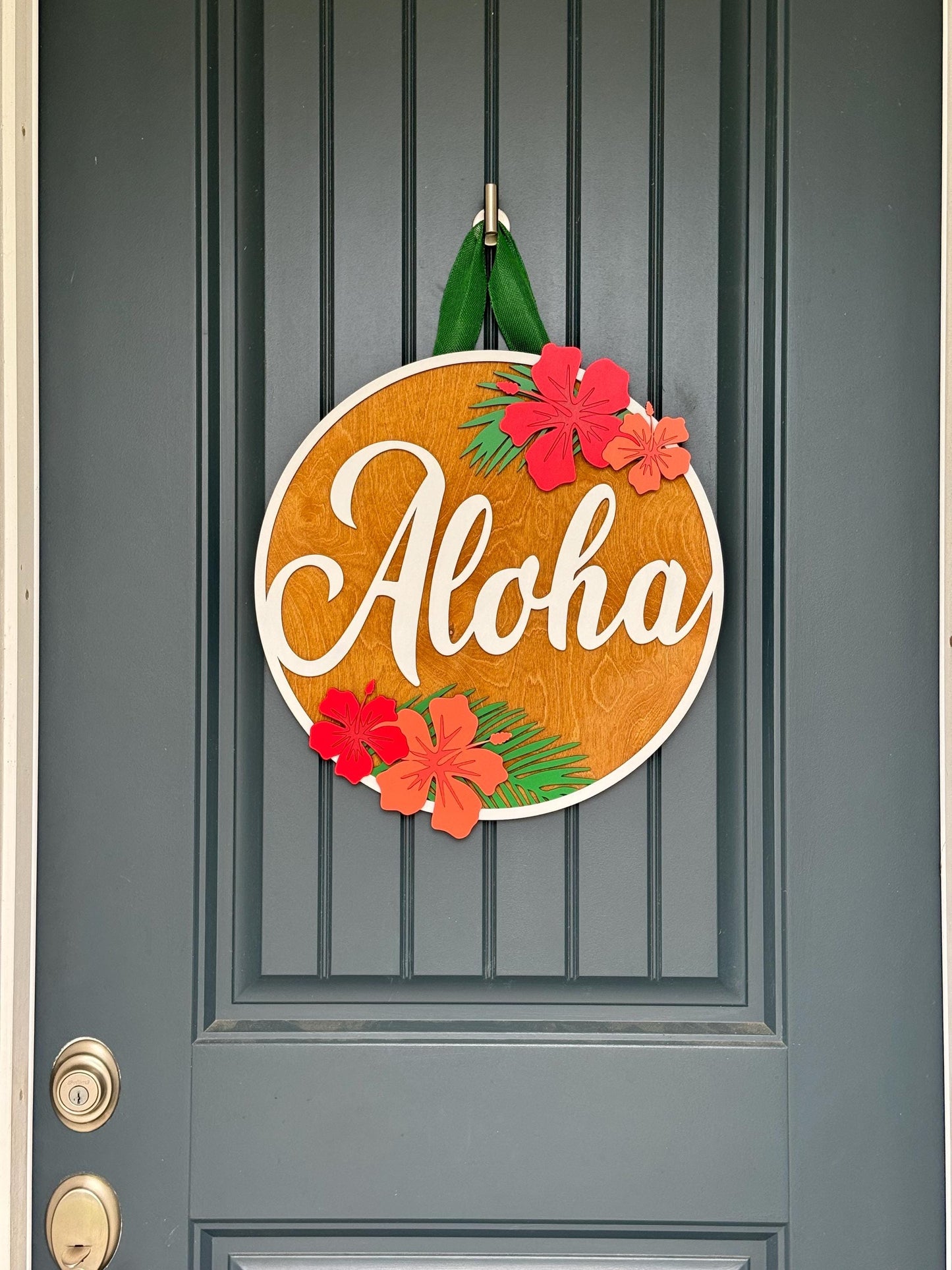 ALOHA Door Hanger