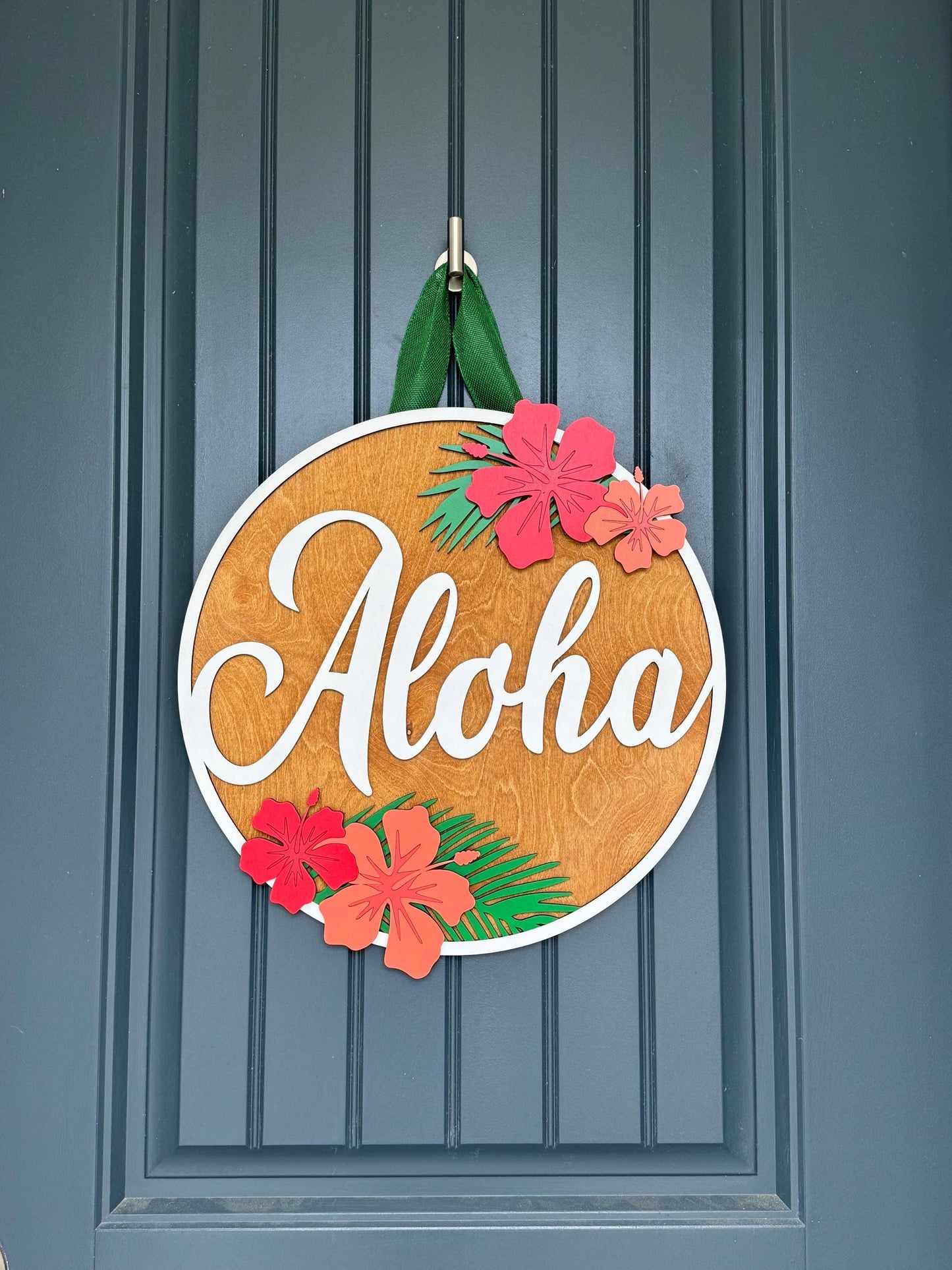 ALOHA Door Hanger