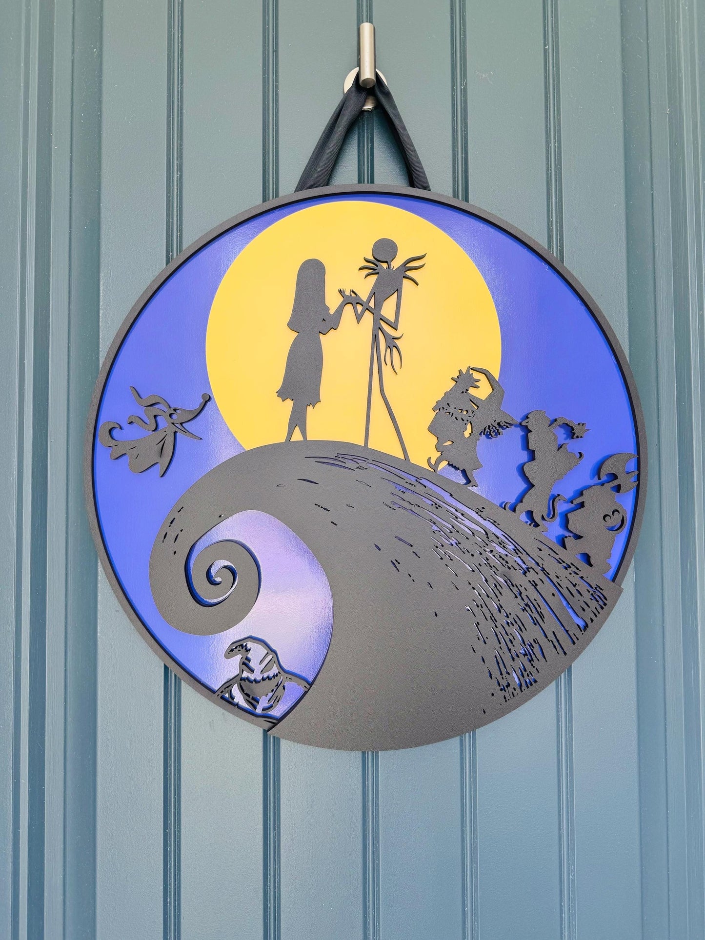Nightmare Before Christmas Door Hanger