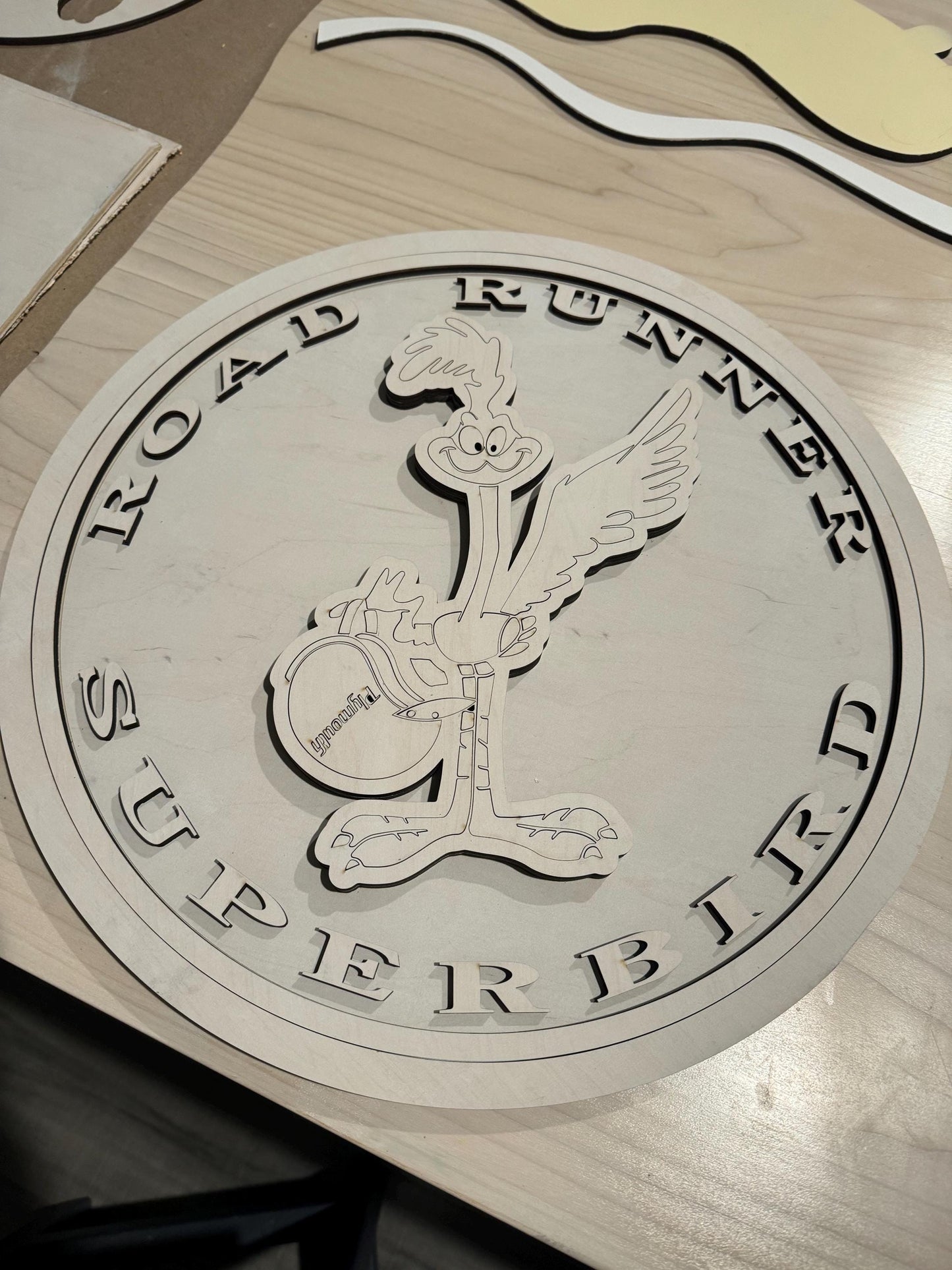 Wooden Logo Wall Sign