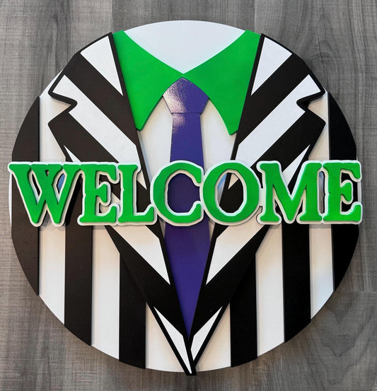 Beetlejuice Door Hanger