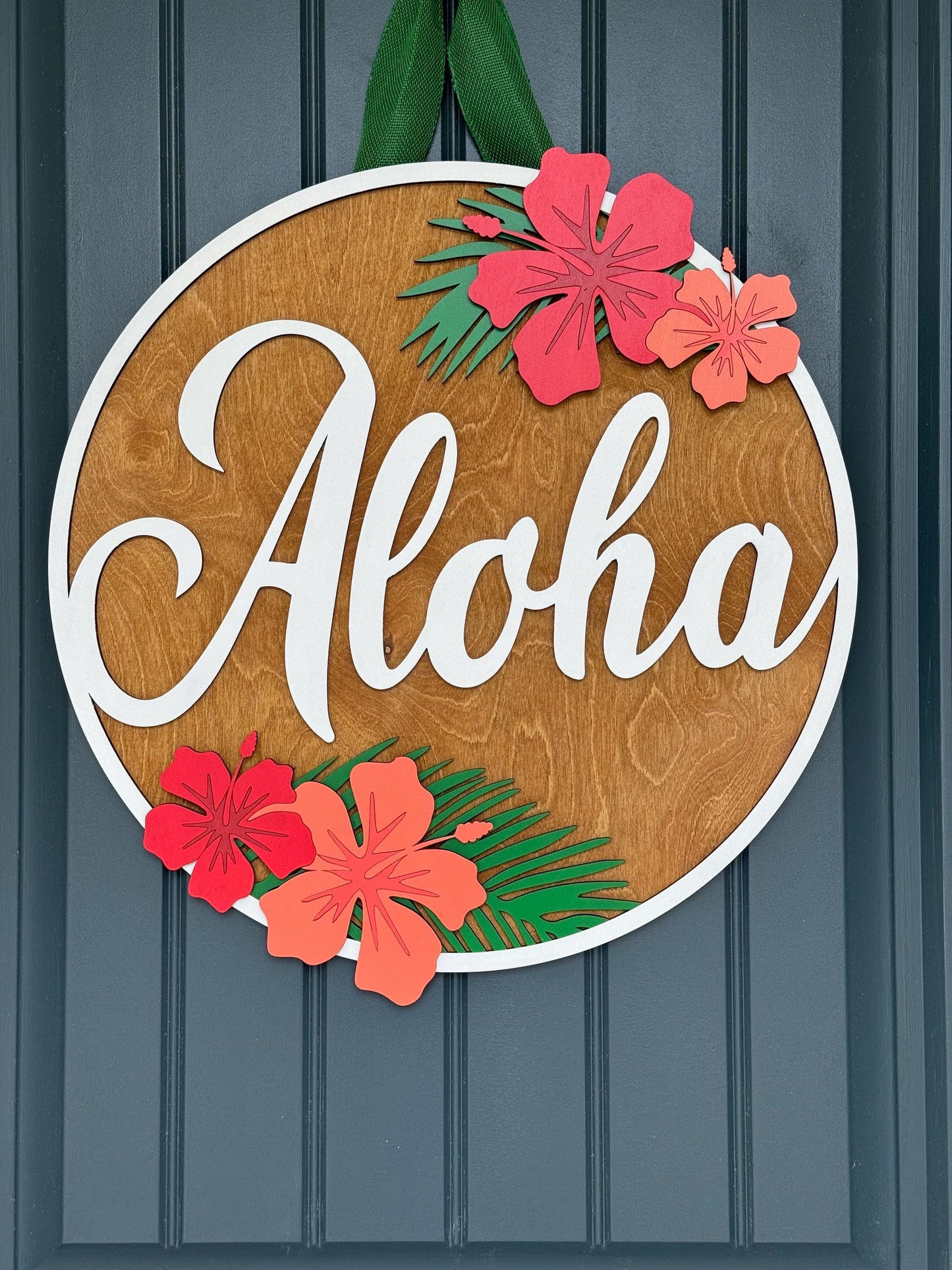 ALOHA Door Hanger
