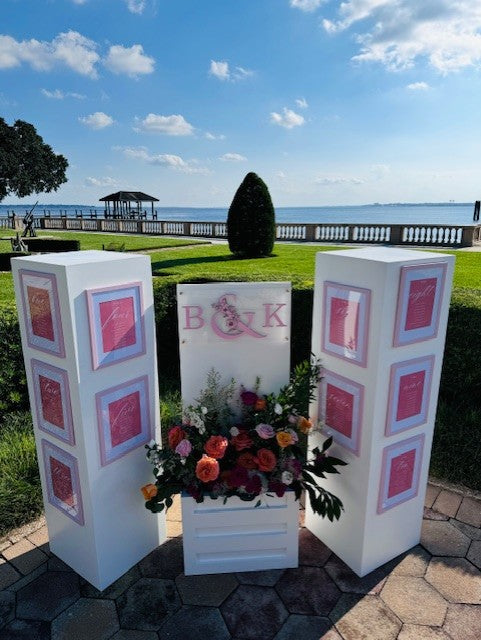 Floral Wedding Monogram