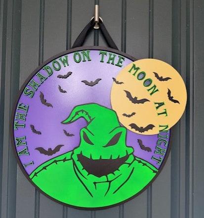 Oogie Boogie Door Hanger