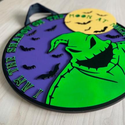 Oogie Boogie Door Hanger