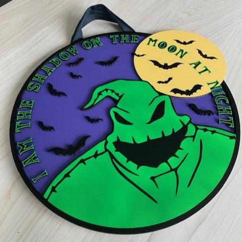 Oogie Boogie Door Hanger