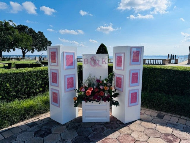 Floral Wedding Monogram